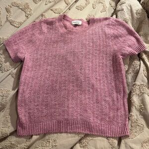 Universal Thread Pink Short Sleeve Sweater